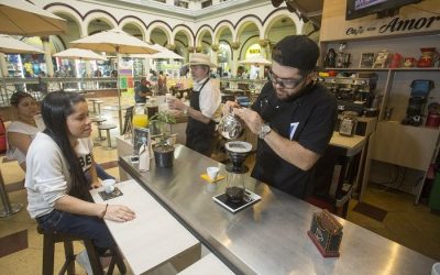 Cultura del café en el centro