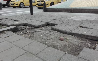 Huecos en Caracas con la Avenida Oriental