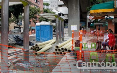 Obras en Bolívar perjudican al comercio