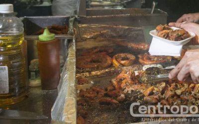 Comidas en la calle, riesgo inminente