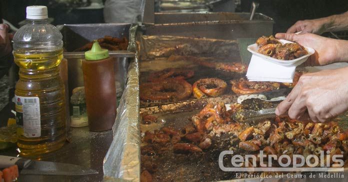 Comidas en la calle, riesgo inminente