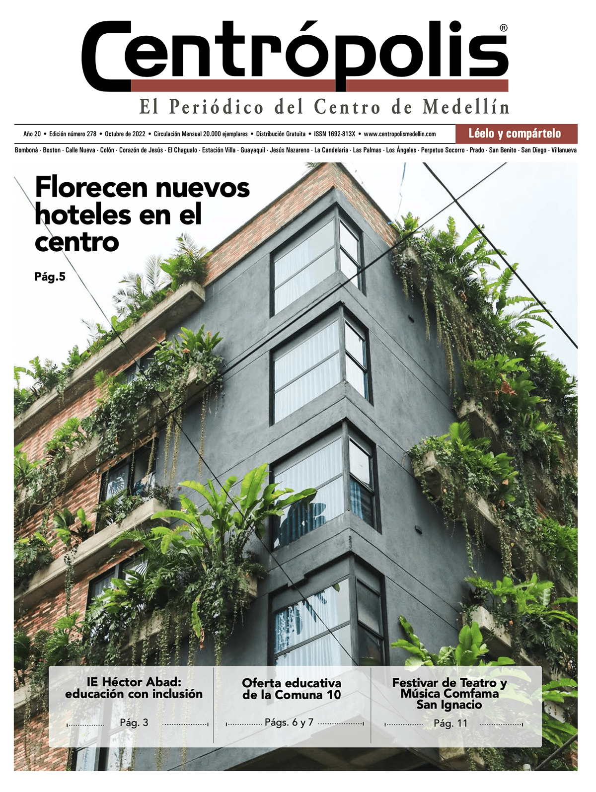 Periódico Centrópolis Octubre 2022