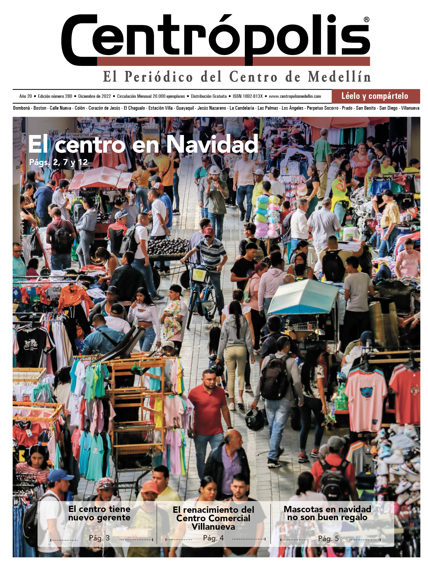 Edción 280 Periódico Centrópolis