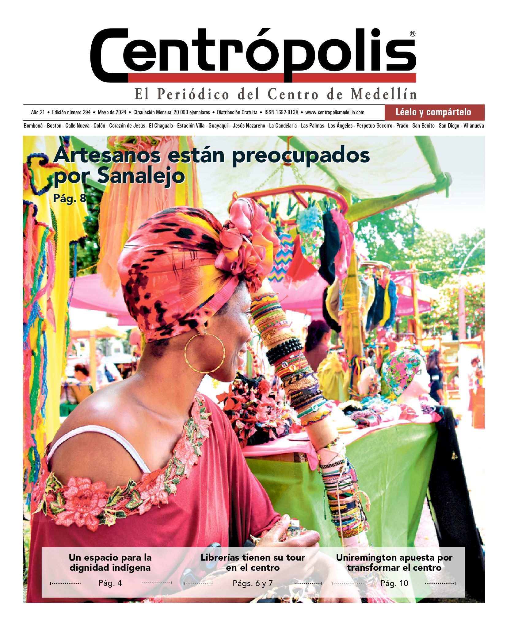 Periódico Centrópolis Edición 294 Mayo 2024