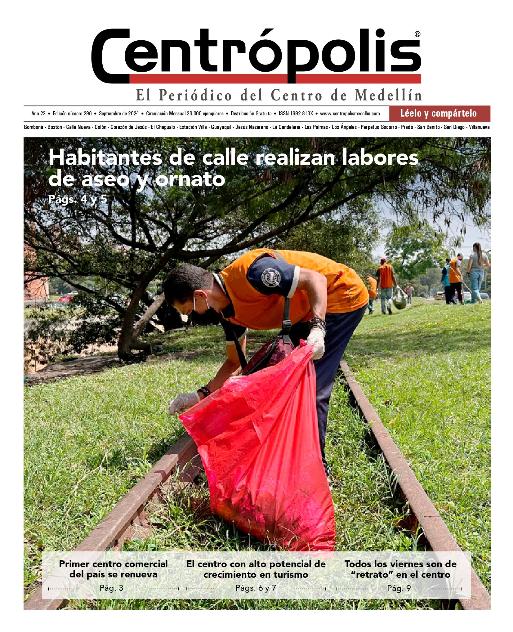 Periódico Centrópolis Edición 294 Mayo 2024