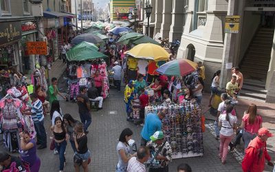 Así marcharán venteros informales en el centro de Medellín este viernes