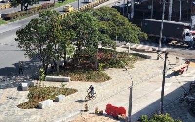 Alcaldía entrega nueva zona verde en el centro