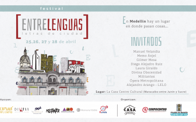 Festival Entre Lenguas: un encuentro entre las letras y la ciudad