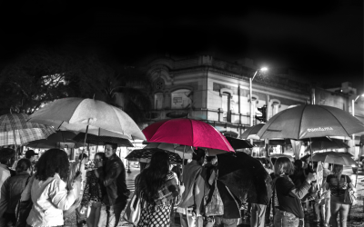 En el centro se llama a la lluvia para la alborada