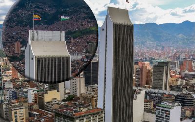 La historia detrás de las banderas del Edificio Coltejer