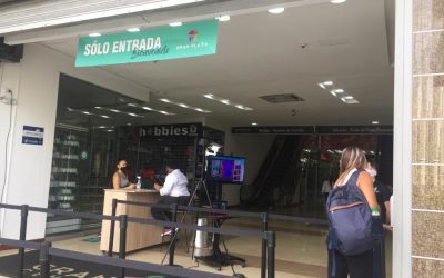 Así resultó prueba piloto de apertura de centros comerciales