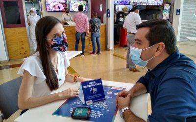 Buen balance de reapertura en zonas de comidas del centro