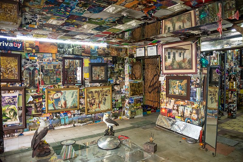 El museo del collage, un oasis en el centro - Centrópolis