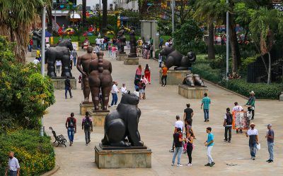 Se unen esfuerzos para recuperar Plaza Botero 