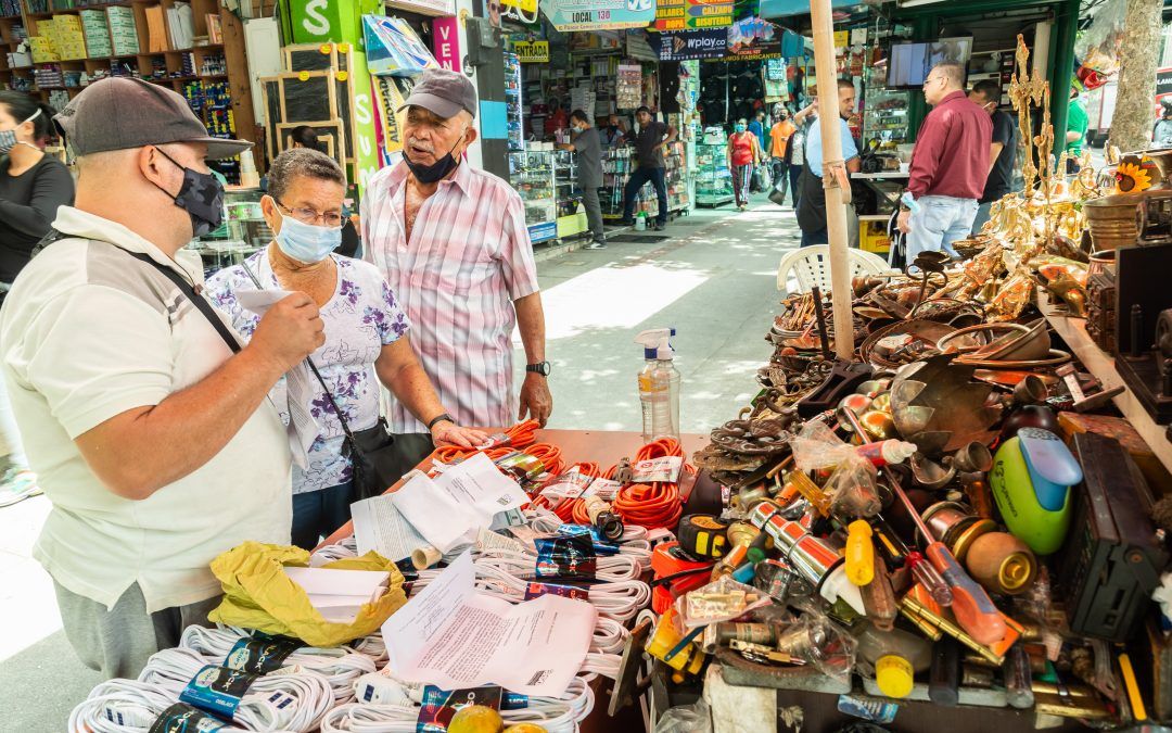 Vendedores informales protestarán este miércoles en el centro de Medellín