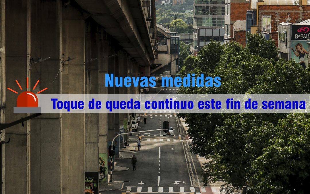 Gobernación decreta cierre total del área metropolitana y oriente antioqueño