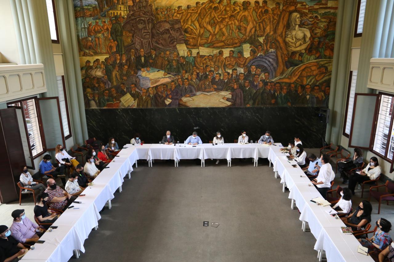Diálogo social gobernación de Antioquia