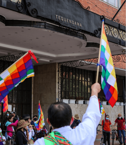 Un encuentro casual con la CIDH en Bogotá