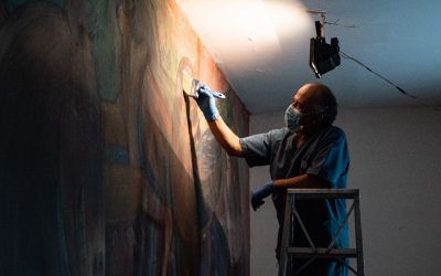 Este domingo 15 de agosto se hará el traslado del único mural de Fernando Botero en Colombia 