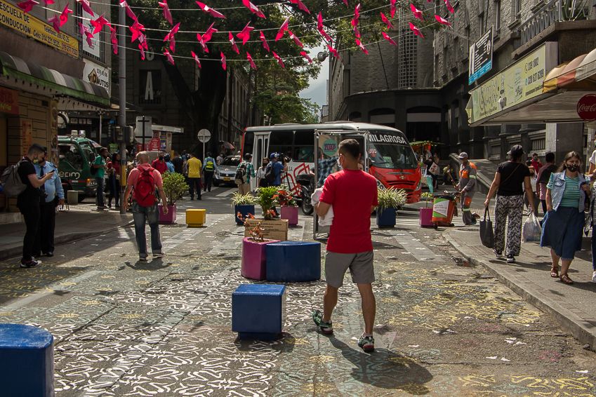 Pichincha peatonal vía