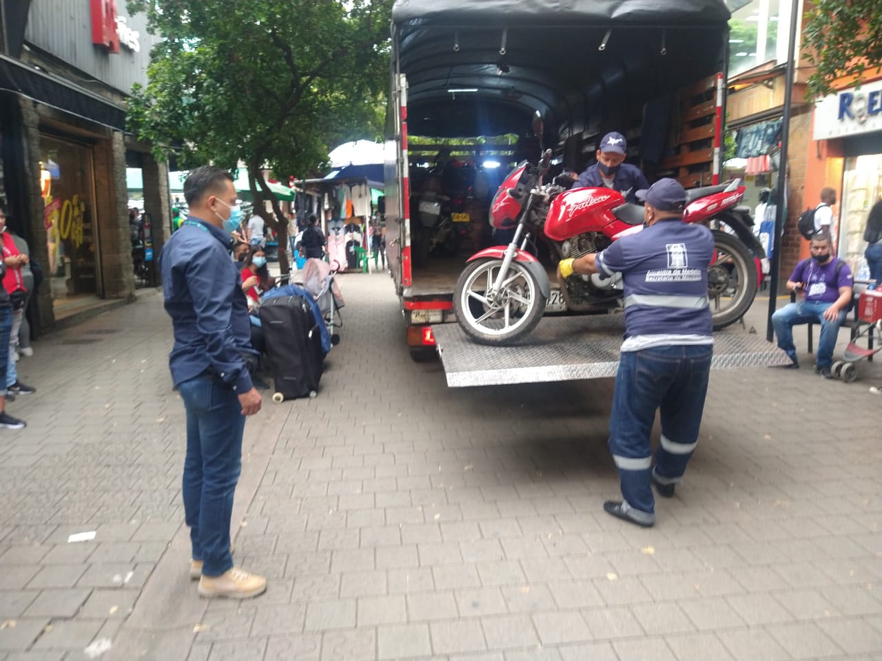 parquear mal operativo movilidad