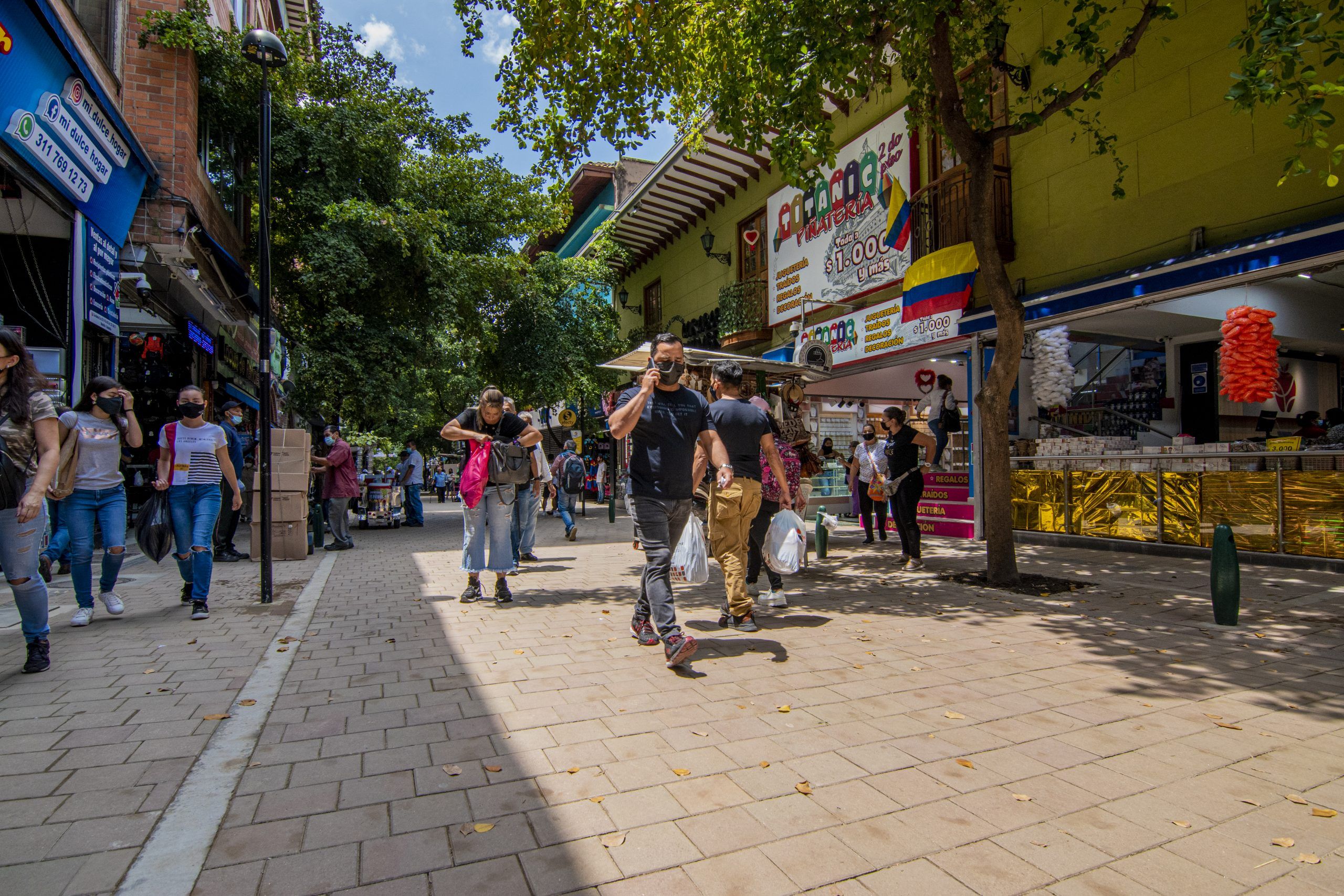 corredor peatonal carabobo