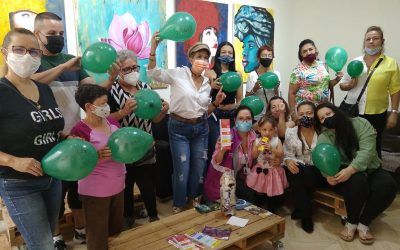 las mujeres tienen un colectivo en el centro