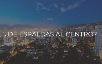 ¿De espaldas al centro?