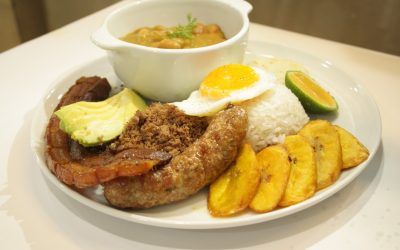 Bandeja Paisa Centro de Medellín