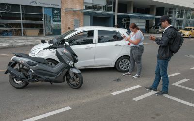 ¿Se chocó y no hay heridos? Accidentes viales