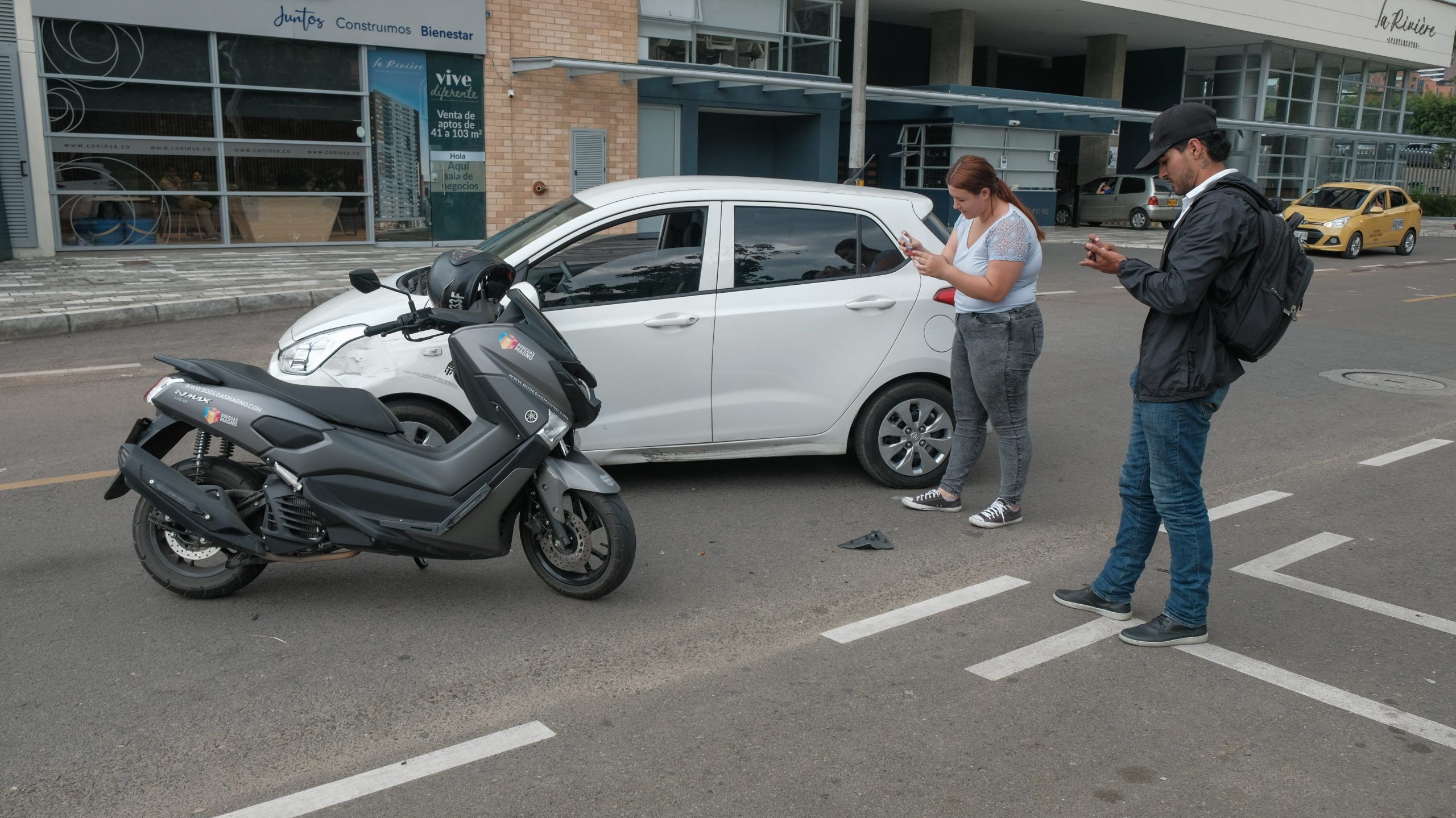 ¿Se chocó y no hay heridos? Accidentes viales