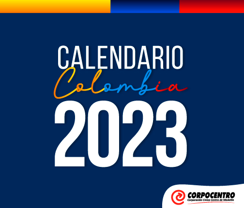 Calendario 2023 Colombia Con Días Festivos Centrópolis
