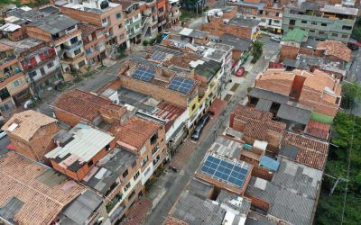 La primera comunidad solar del país se cultivo en la terraza de Don Rodrigo