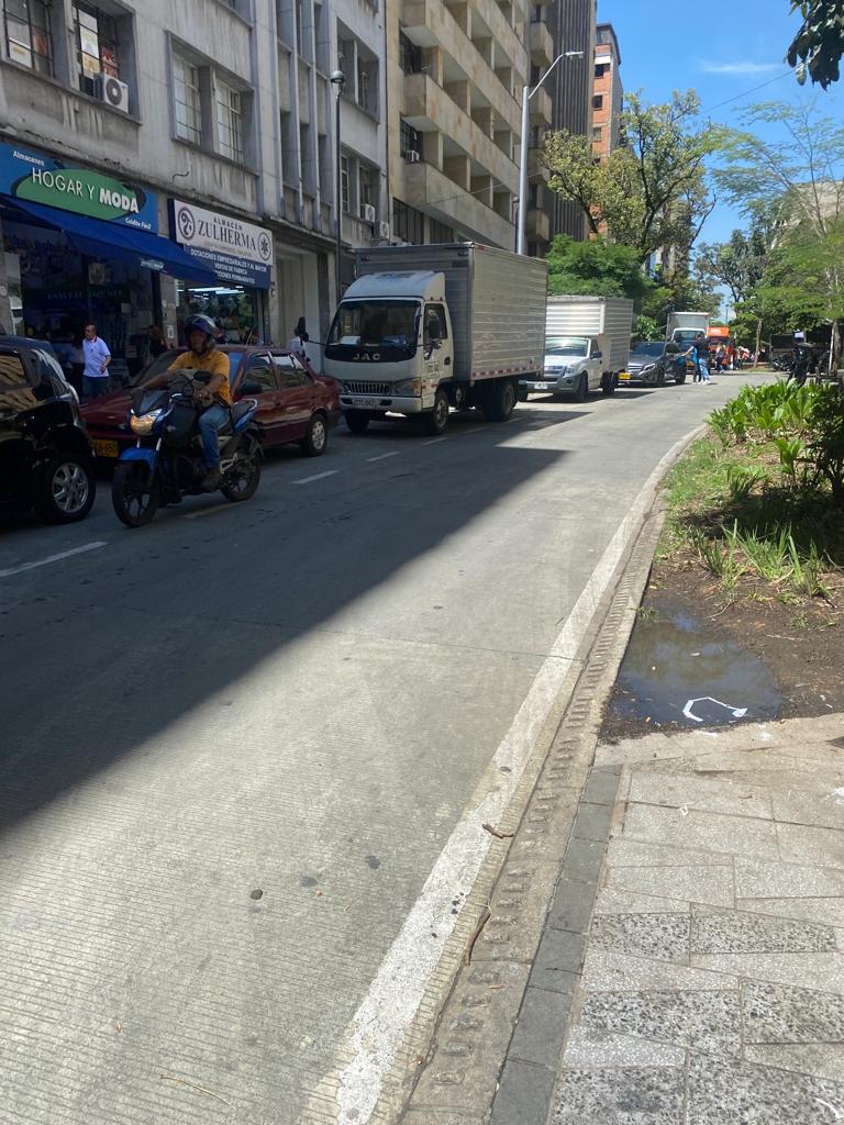 las calles del centro sin autoridad