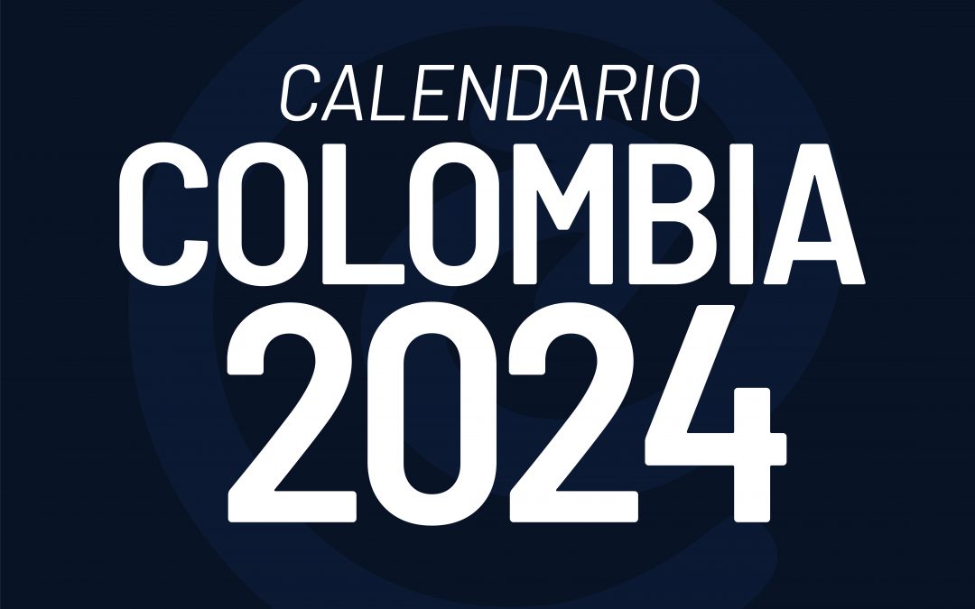 Calendario 2024 Colombia con días festivos
