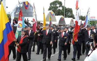 reservas del ejército marcha desfile