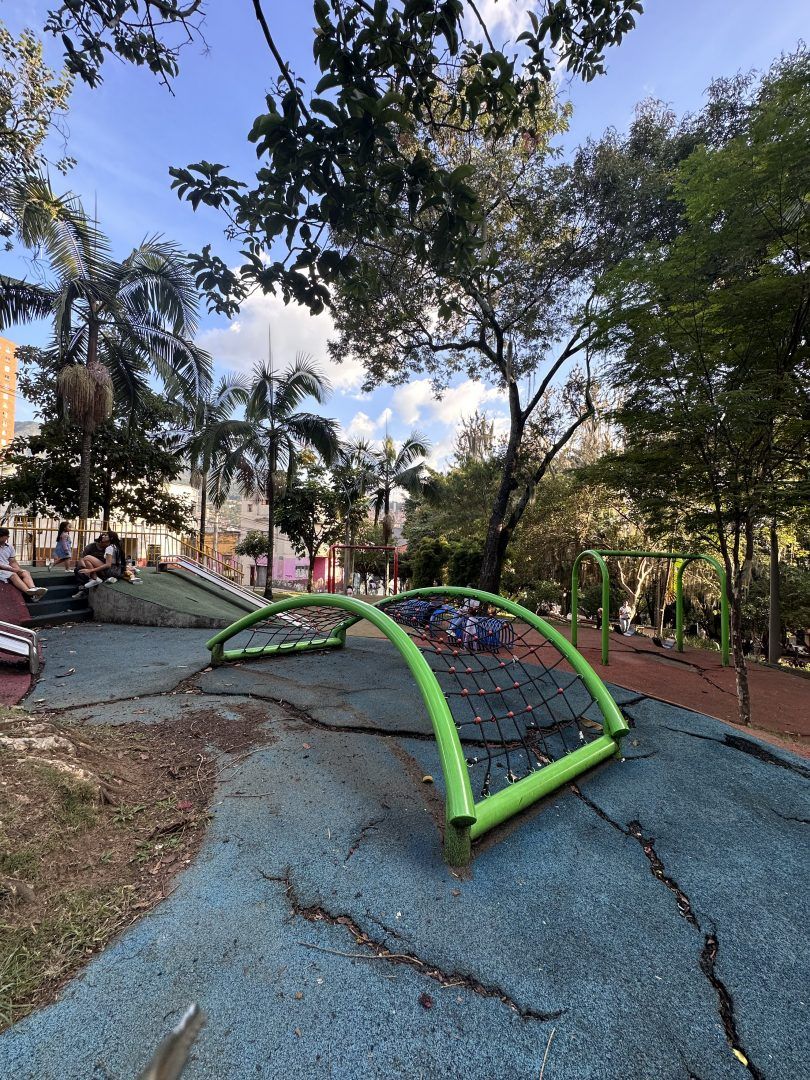 Deterioro de parques