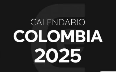 Calendario 2025 Colombia con días festivos