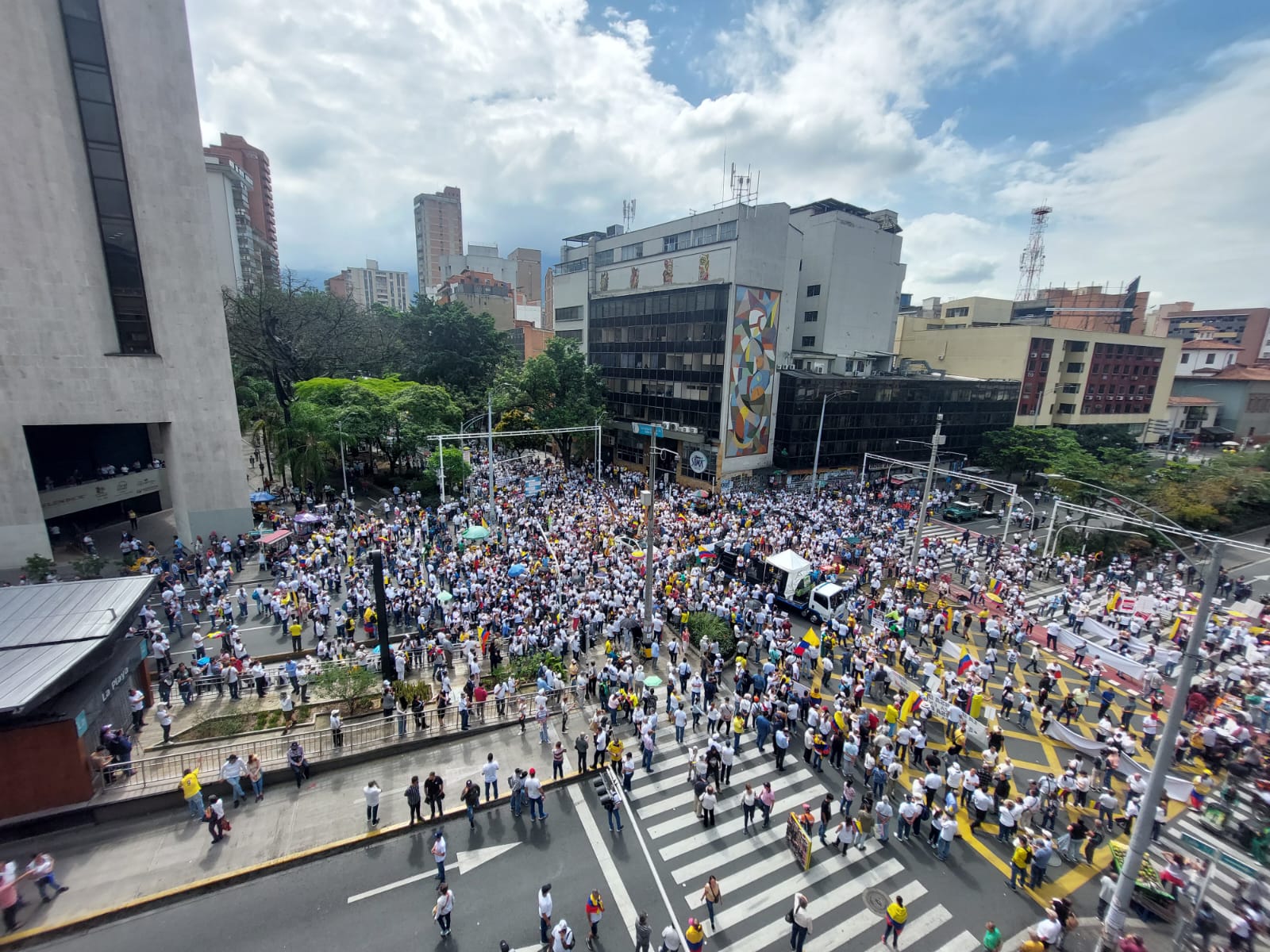 Marches on Sunday, April 21 in Medellín: these are the concentration points