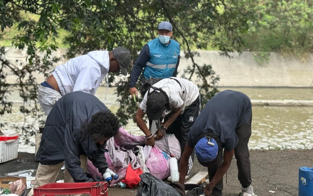 Avanza recuperación de puntos críticos afectados por habitantes de calle