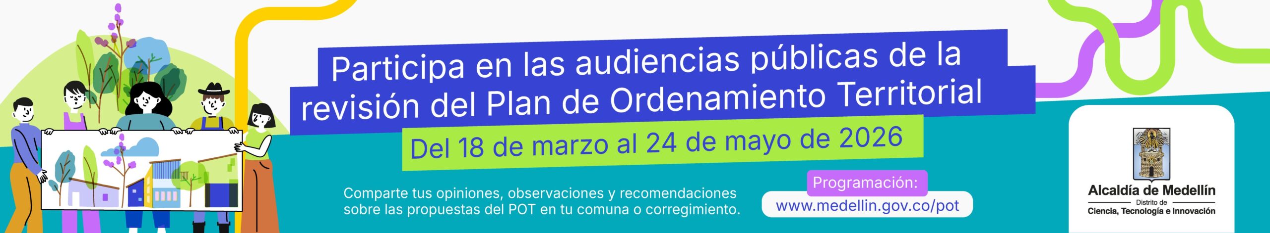 Banner Audiencia Publica POT 2 Podcast Vive el Centro