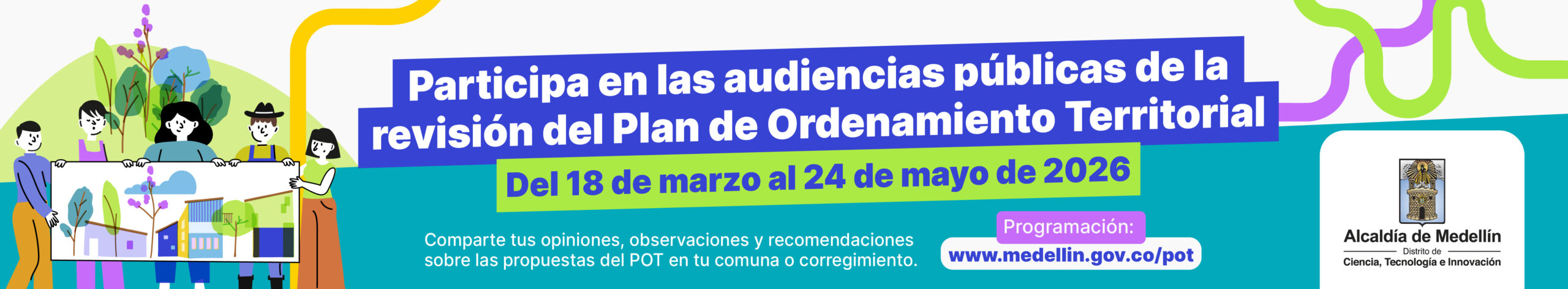 Banner Audiencia Publica POT Podcast Vive el Centro