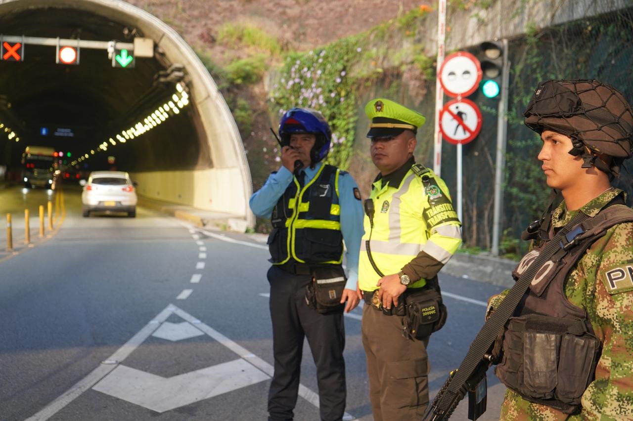 Seguridad Tunel de Oriente