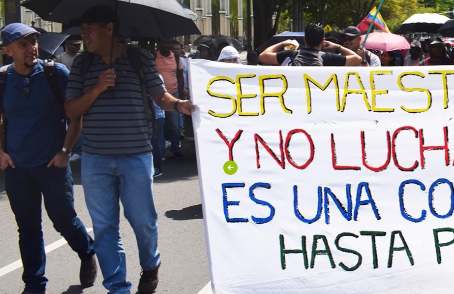 Paro de maestros: lo que se espera en el centro de Medellín este miércoles 15 de abril