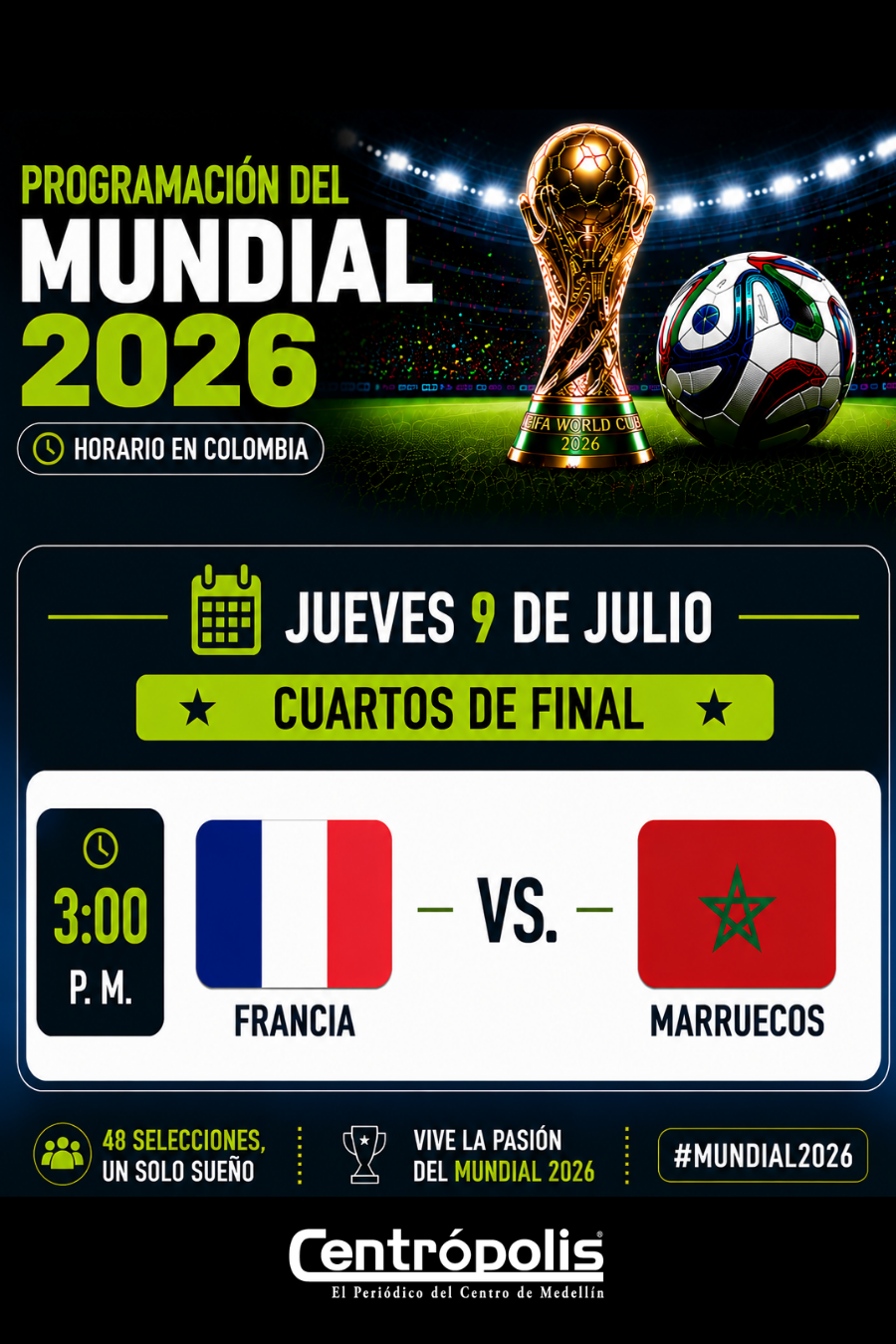 Programacion 9 de julio Pico y Placa Medellin Segundo Semestre de 2025