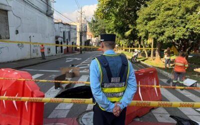 cierre vial parque obrero