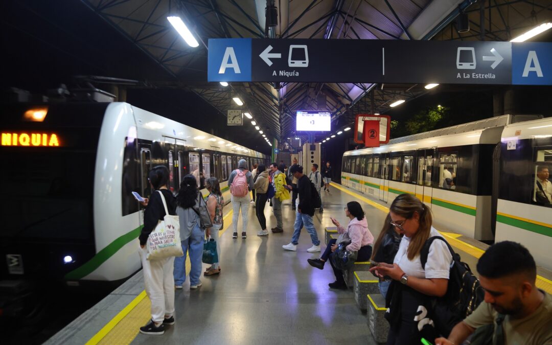 Metro de Medellín extenderá su operación y ajustará horarios durante la Feria de las Flores
